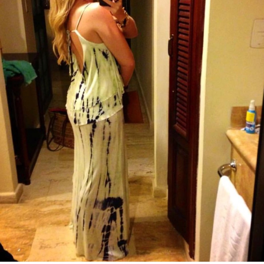 Beautiful maxi dress with low back
